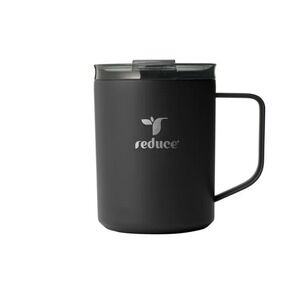 Reduce Hot1 14 oz Desk Mug‎ Stainless Steel, Black